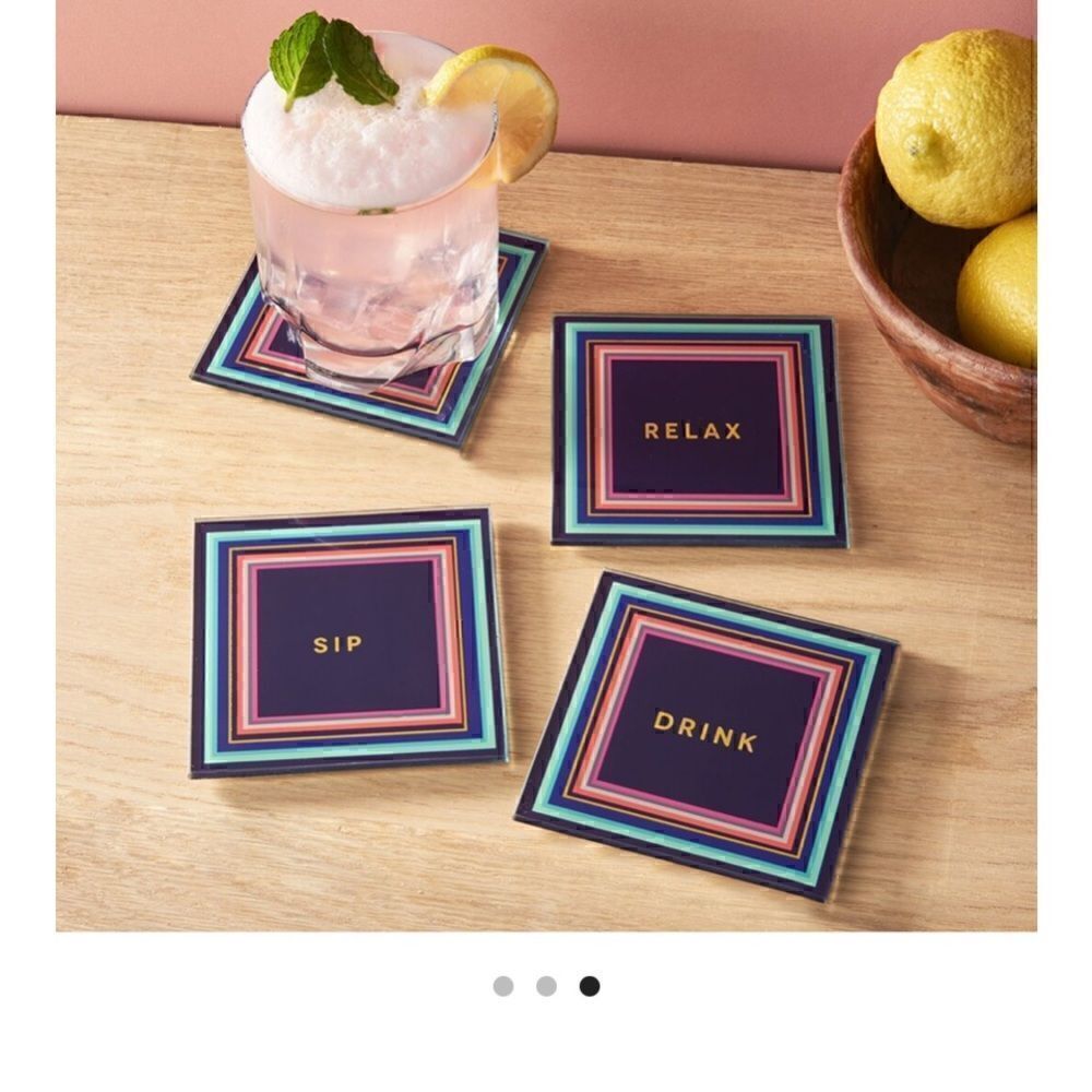 Trina Turk coasters 